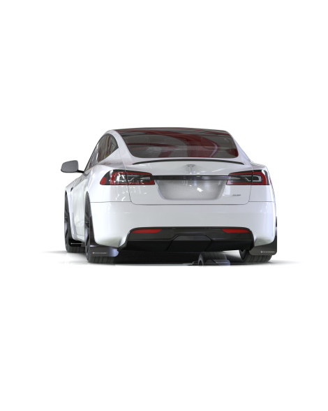 Tesla Model S & S Plaid 21-23 Rally Armor Mud Flaps Tesla Model S & S Plaid 21-23 Rally Armor Mud Flaps