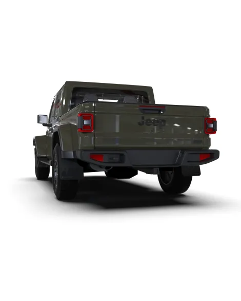 Jeep Gladiator JT Mojave, Rubicon 19-23 Rally Armor Mud Flaps Jeep Gladiator JT Mojave, Rubicon 19-23 Rally Armor Mud Flaps