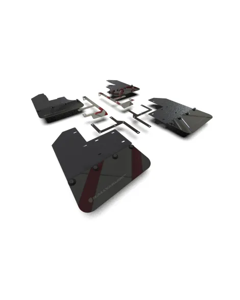 Jeep Gladiator JT Mojave, Rubicon 19-23 Rally Armor Mud Flaps Jeep Gladiator JT Mojave, Rubicon 19-23 Rally Armor Mud Flaps