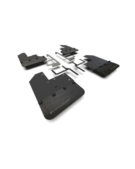 Jeep Gladiator JT Mojave, Rubicon 19-23 Rally Armor Mud Flaps Jeep Gladiator JT Mojave, Rubicon 19-23 Rally Armor Mud Flaps
