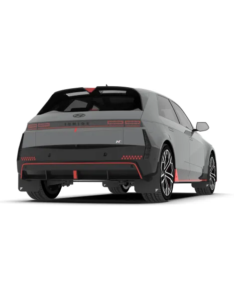 Hyundai Ioniq 5 N 2025+ Rally Armor Mud Flaps Hyundai Ioniq 5 N 2025+ Rally Armor Mud Flaps