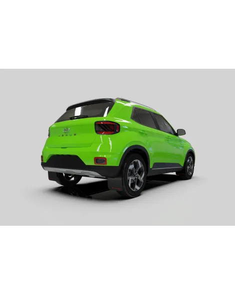 Hyundai Venue 20-23 Rally Armor Mud Flaps Hyundai Venue 20-23 Rally Armor Mud Flaps