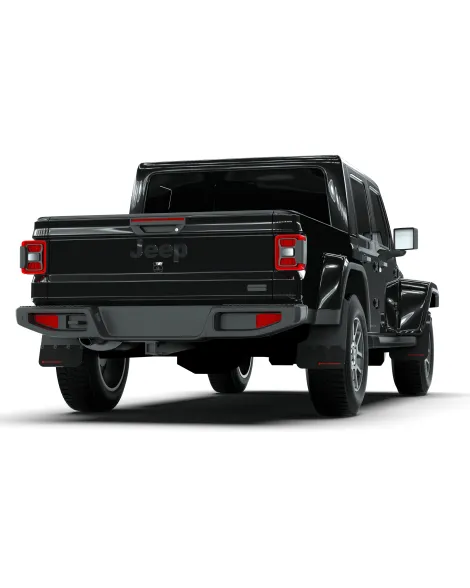 Jeep Gladiator JT 19-23 Rally Armor Mud Flaps Jeep Gladiator JT 19-23 Rally Armor Mud Flaps