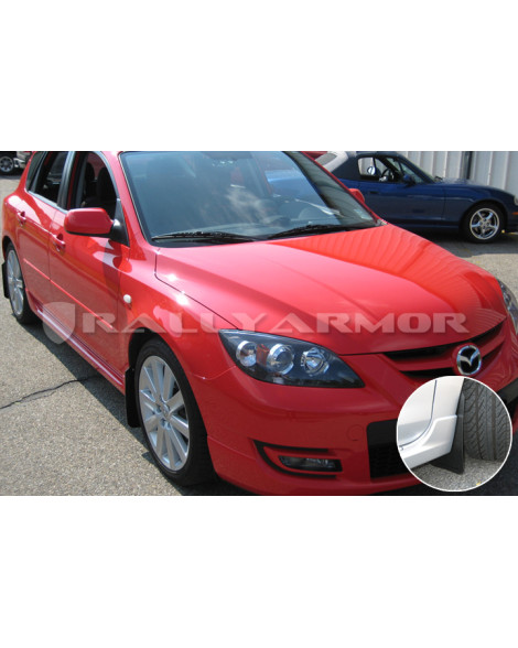 Mazda 3/3 MPS 04-09 (Mazdaspeed 3) Rally Armor Basic Mud flaps Mazda 3/3 MPS 04-09 (Mazdaspeed 3) Rally Armor Basic Mud flaps