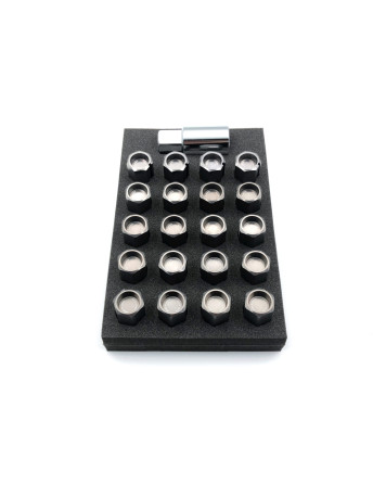 Rays L42 DURA Lock Wheel Nuts M12x1.25 Set of 20 Gunmetallic