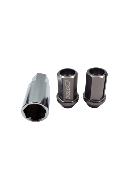 Rays L42 DURA Lock Wheel Nuts M12x1.25 Set of 20 Gunmetallic Rays L42 DURA Lock Wheel Nuts M12x1.25 Set of 20 Gunmetallic