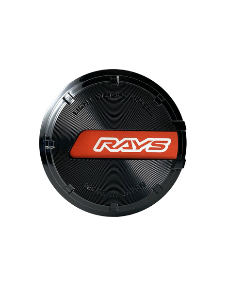 Rays Gram Lights Centre Cap Black / Red Rays Gram Lights Centre Cap Black / Red