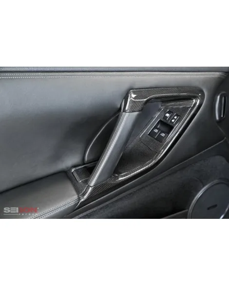 Nissan R35 GTR 2009-2014 Seibon Carbon fibre interior door trim set (12 pcs) Nissan R35 GTR 2009-2014 Seibon Carbon fibre interior door trim set (12 pcs)