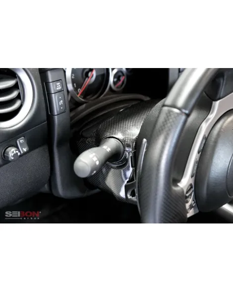 Nissan R35 GTR 2009-2014 Seibon Carbon fibre steering column surround trim (4 pcs) Nissan R35 GTR 2009-2014 Seibon Carbon fibre steering column surround trim (4 pcs)