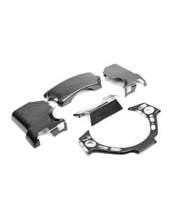 Nissan R35 GTR 2009-2014 Seibon Carbon fibre steering column surround trim (4 pcs)