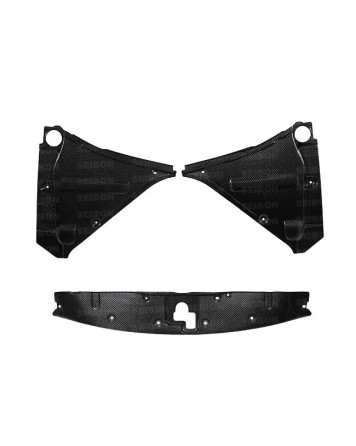 Nissan R35 GTR 2009-2011 Seibon Carbon fibre cooling panel set