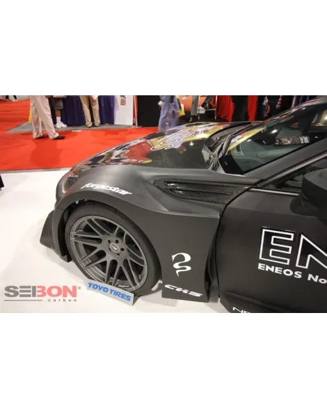 Subaru BRZ / FRS 2012-2014 Seibon Carbon BR-style carbon fibre wing ducts Subaru BRZ / FRS 2012-2014 Seibon Carbon BR-style carbon fibre wing ducts