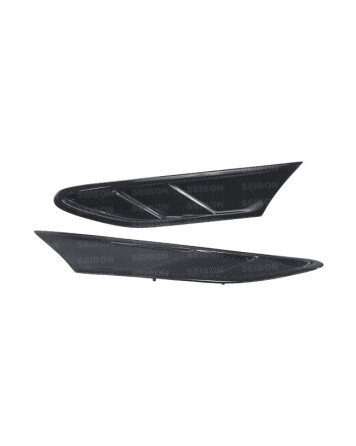 Subaru BRZ / FRS 2012-2014 Seibon Carbon FR-style carbon fibre wing ducts