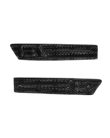 Nissan R35 GTR 2009-2010 Seibon Carbon fibre fender duct logos
