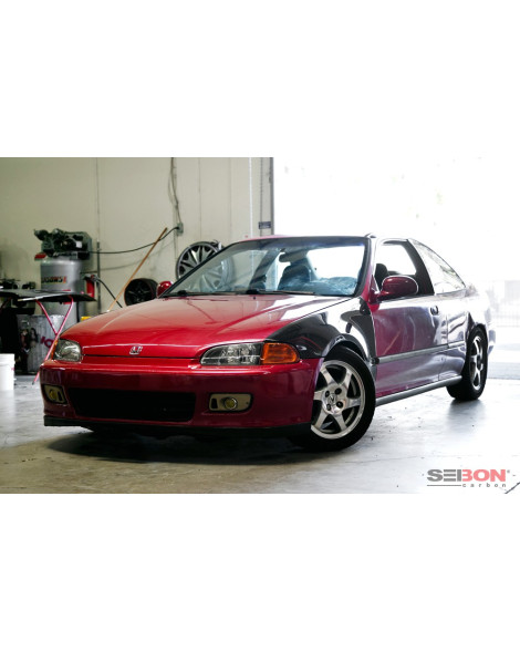 Honda Civic 2DR 1992-1995 Seibon Carbon OEM-style carbon fibre fenders Honda Civic 2DR 1992-1995 Seibon Carbon OEM-style carbon fibre fenders