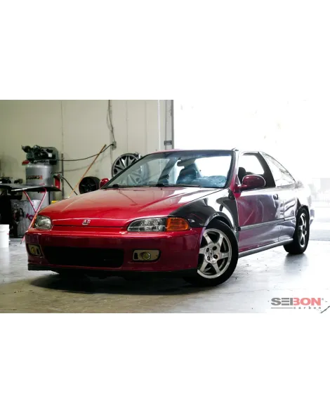 Honda Civic 2DR 1992-1995 Seibon Carbon OEM-style carbon fibre fenders Honda Civic 2DR 1992-1995 Seibon Carbon OEM-style carbon fibre fenders