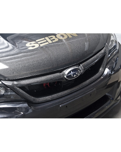 Subaru Impreza / WRX / STI 2011-2013 Seibon Carbon STI-Style Carbon Fibre Front Grille (Mesh not Included) Subaru Impreza / WRX / STI 2011-2013 Seibon Carbon STI-Style Carbon Fibre Front Grille (Mesh not Included)