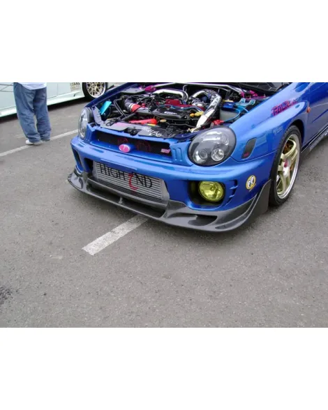 Subaru Impreza / WRX 2002-2003 Seibon Carbon CW-style carbon fibre front lip