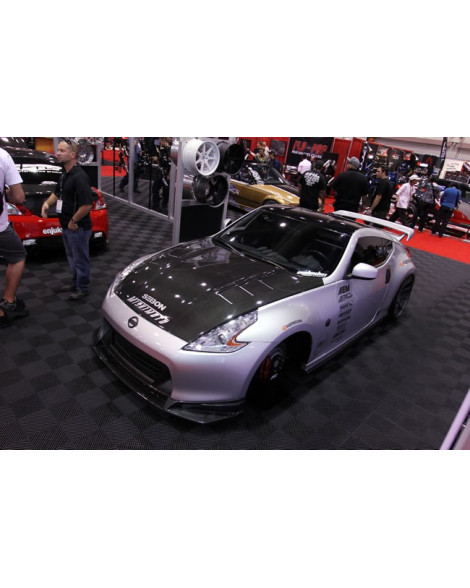 Nissan 370Z 2009-2010 Seibon Carbon SR-style carbon fibre front lip