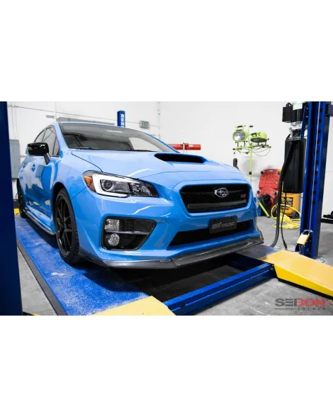 Subaru Impreza WRX / STI 2015 - 2016 Seibon Carbon MB1-Style Carbon Fibre Front Lip