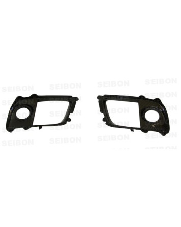 Mitsubishi Lancer EVO X 2008-2012 Seibon Carbon fibre fog light surrounds