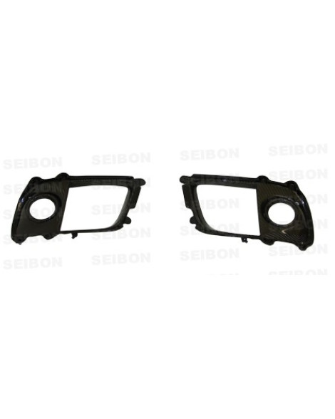 Mitsubishi Lancer EVO X 2008-2012 Seibon Carbon fibre fog light surrounds Mitsubishi Lancer EVO X 2008-2012 Seibon Carbon fibre fog light surrounds