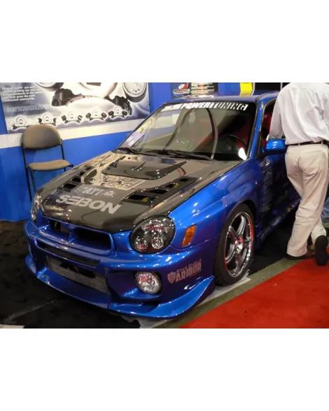 Subaru Impreza / WRX 2002-2003 Seibon Carbon CW-style carbon fibre bonnet Subaru Impreza / WRX 2002-2003 Seibon Carbon CW-style carbon fibre bonnet