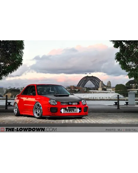 Subaru Impreza / WRX 2002-2003 Seibon Carbon OEM-style carbon fibre bonnet Subaru Impreza / WRX 2002-2003 Seibon Carbon OEM-style carbon fibre bonnet