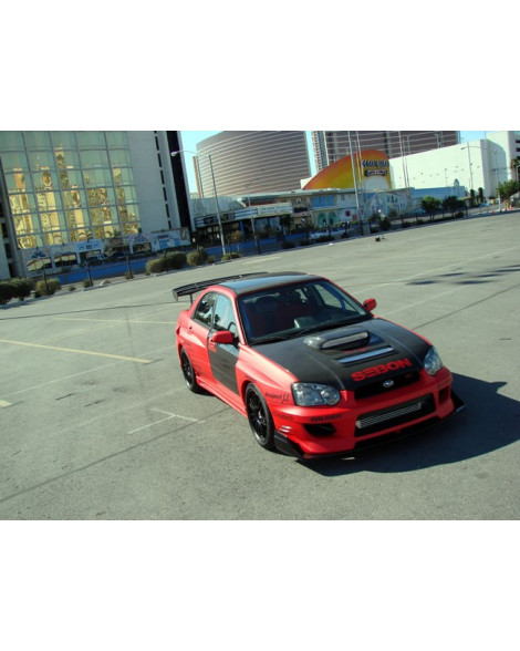 Subaru Impreza / WRX / STI (GDA/B/F OR GGA/E) 2004-2005 Seibon Carbon RC-style carbon fibre bonnet Subaru Impreza / WRX / STI (GDA/B/F OR GGA/E) 2004-2005 Seibon Carbon RC-style carbon fibre bonnet