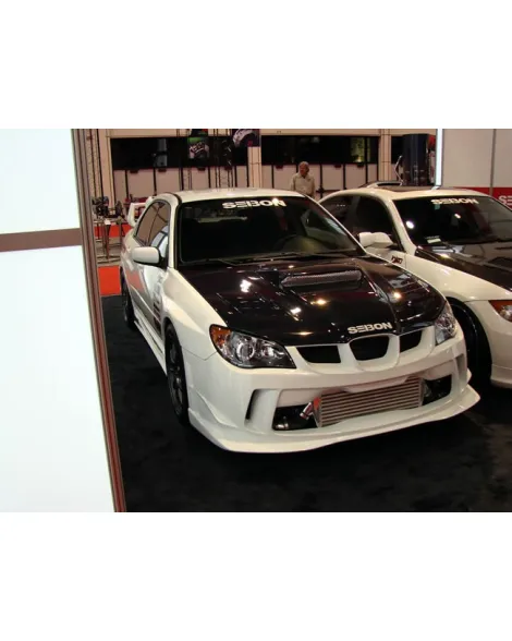 Subaru Impreza / WRX / STI (GDA/B/F OR GGA/E) 2006-2007 Seibon Carbon CWII-style carbon fibre bonnet Subaru Impreza / WRX / STI (GDA/B/F OR GGA/E) 2006-2007 Seibon Carbon CWII-style carbon fibre bonnet