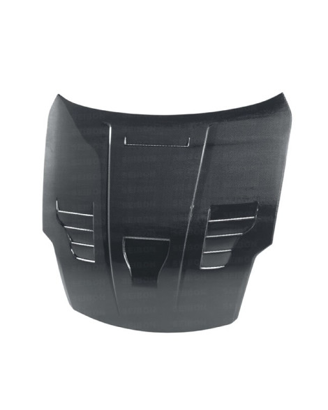 Nissan 350Z 2007-2008 Seibon Carbon VT-style carbon fibre bonnet (also fits 2002-2006 models) Nissan 350Z 2007-2008 Seibon Carbon VT-style carbon fibre bonnet (also fits 2002-2006 models)