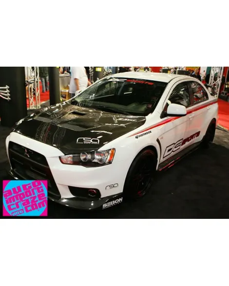 Mitsubishi Lancer EVO X 2008-2012 Seibon Carbon OEM-style carbon fibre bonnet Mitsubishi Lancer EVO X 2008-2012 Seibon Carbon OEM-style carbon fibre bonnet