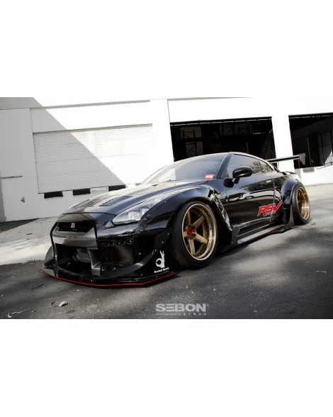 Nissan R35 GTR 2009-2015 Seibon Carbon GT-style carbon fibre bonnet