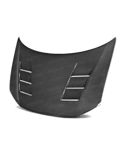 Honda Civic 2DR 2012-2013 Seibon Carbon TS-style carbon fibre bonnet