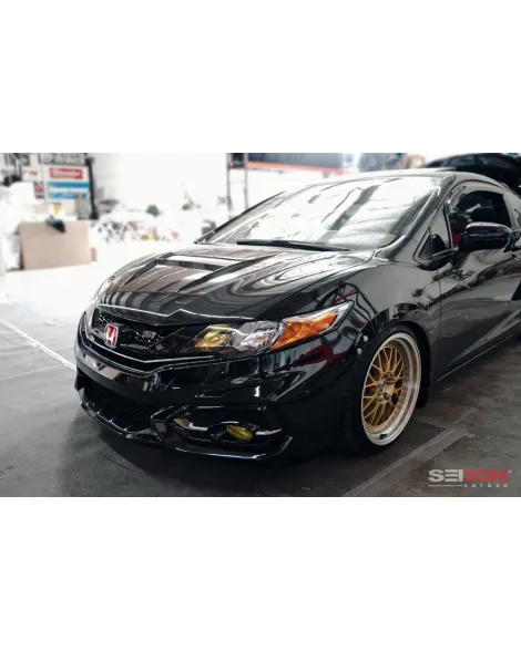 Honda Civic 2DR 2014-2015 Seibon Carbon VSII-style carbon fibre bonnet Honda Civic 2DR 2014-2015 Seibon Carbon VSII-style carbon fibre bonnet