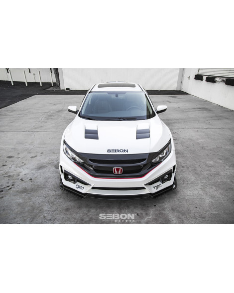 Honda Civic 2DR/4DR 2016-2017 Seibon Carbon TS-Style Carbon Fibre Bonnet Honda Civic 2DR/4DR 2016-2017 Seibon Carbon TS-Style Carbon Fibre Bonnet