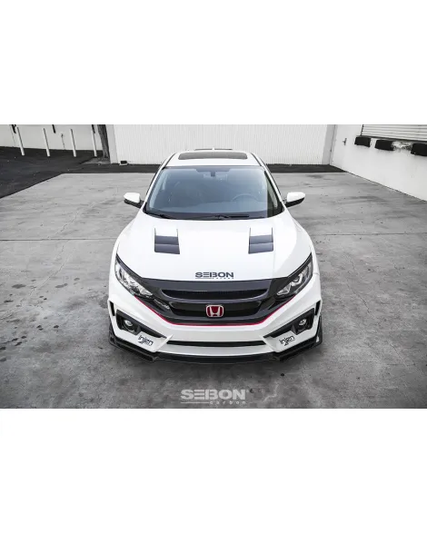 Honda Civic 2DR/4DR 2016-2017 Seibon Carbon TS-Style Carbon Fibre Bonnet Honda Civic 2DR/4DR 2016-2017 Seibon Carbon TS-Style Carbon Fibre Bonnet