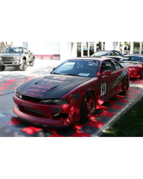 Nissan 240SX / SILVIA (S14 KOUKI) 1997-1998 Seibon Carbon DV-style carbon fibre bonnet