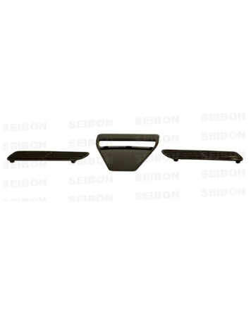 Mitsubishi Lancer EVO X 2008-2012 Seibon Carbon OEM-style carbon fibre bonnet scoop