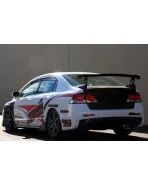 Honda Civic 4DR 2006-2010 Seibon Carbon MG-style carbon fibre rear spoiler Honda Civic 4DR 2006-2010 Seibon Carbon MG-style carbon fibre rear spoiler