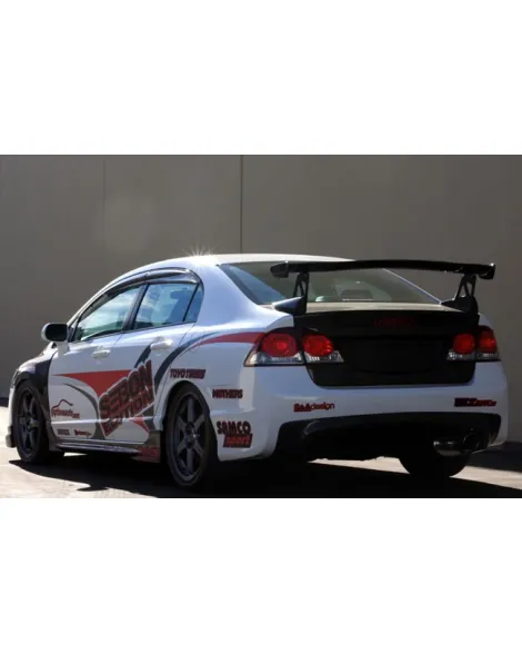 Honda Civic 4DR 2006-2010 Seibon Carbon MG-style carbon fibre rear spoiler Honda Civic 4DR 2006-2010 Seibon Carbon MG-style carbon fibre rear spoiler