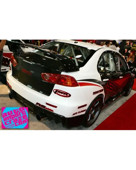 Mitsubishi Lancer EVO X 2008-2012 Seibon Carbon OEM-style carbon fibre rear spoiler Mitsubishi Lancer EVO X 2008-2012 Seibon Carbon OEM-style carbon fibre rear spoiler