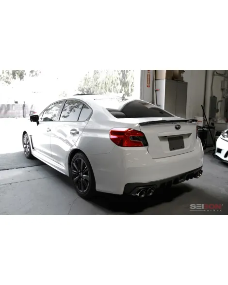 Subaru Impreza WRX / STI 2015 - 2016 Seibon Carbon OEM-Style Carbon Fibre Rear Spoiler Subaru Impreza WRX / STI 2015 - 2016 Seibon Carbon OEM-Style Carbon Fibre Rear Spoiler