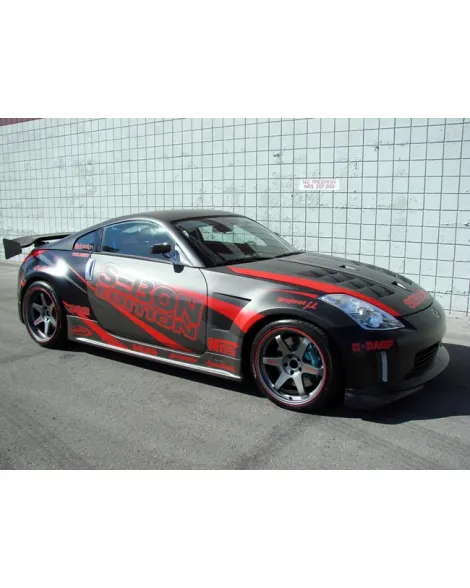Nissan 350Z 2002-2008 Seibon Carbon TT-style carbon fibre side skirts Nissan 350Z 2002-2008 Seibon Carbon TT-style carbon fibre side skirts