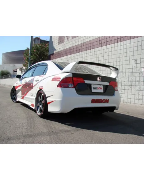 Honda Civic 4DR 2006-2010 Seibon Carbon OEM-style carbon fibre boot lid Honda Civic 4DR 2006-2010 Seibon Carbon OEM-style carbon fibre boot lid
