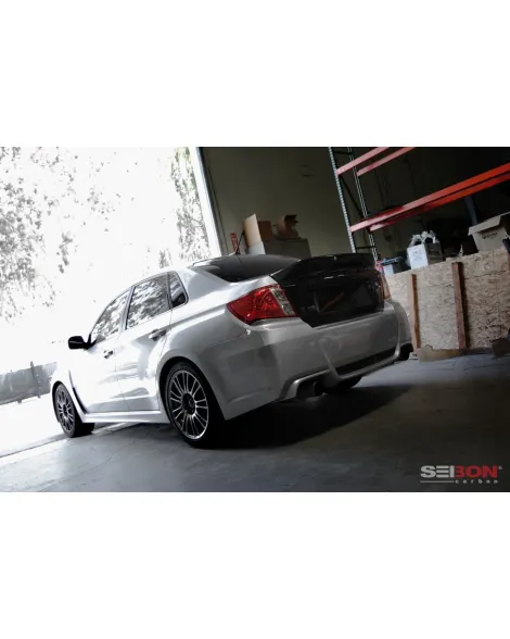 Subaru Impreza WRX / STI 4D 2008-2014 Seibon Carbon C-Style Carbon Fibre Boot Lid Subaru Impreza WRX / STI 4D 2008-2014 Seibon Carbon C-Style Carbon Fibre Boot Lid