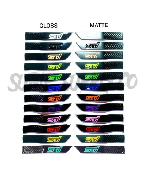 Subaru STI 14-21 Subie Supply Co. Fender Badges Subaru STI 14-21 Subie Supply Co. Fender Badges