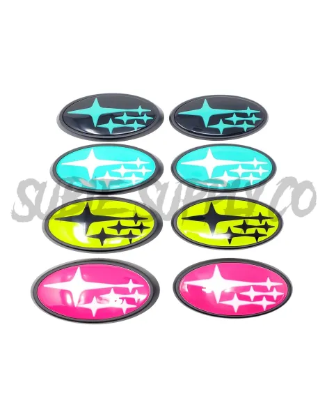 Subie Supply Co. Special Edition Front & Rear Subaru Emblems