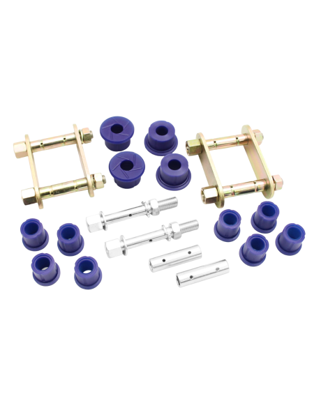 Isuzu D-Max 2002-2012 / Rodeo 2003-2008 SuperPro Leaf Spring Shackle & Bushing Kit KIT070SK Isuzu D-Max 2002-2012 / Rodeo 2003-2008 SuperPro Leaf Spring Shackle & Bushing Kit KIT070SK