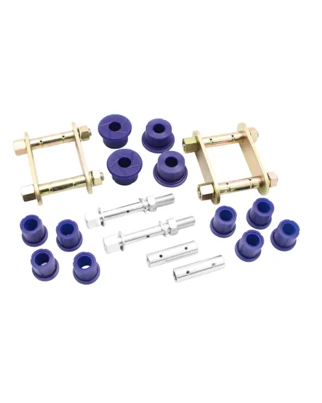 Isuzu D-Max 2002-2012 / Rodeo 2003-2008 SuperPro Leaf Spring Shackle & Bushing Kit KIT070SK Isuzu D-Max 2002-2012 / Rodeo 2003-2008 SuperPro Leaf Spring Shackle & Bushing Kit KIT070SK